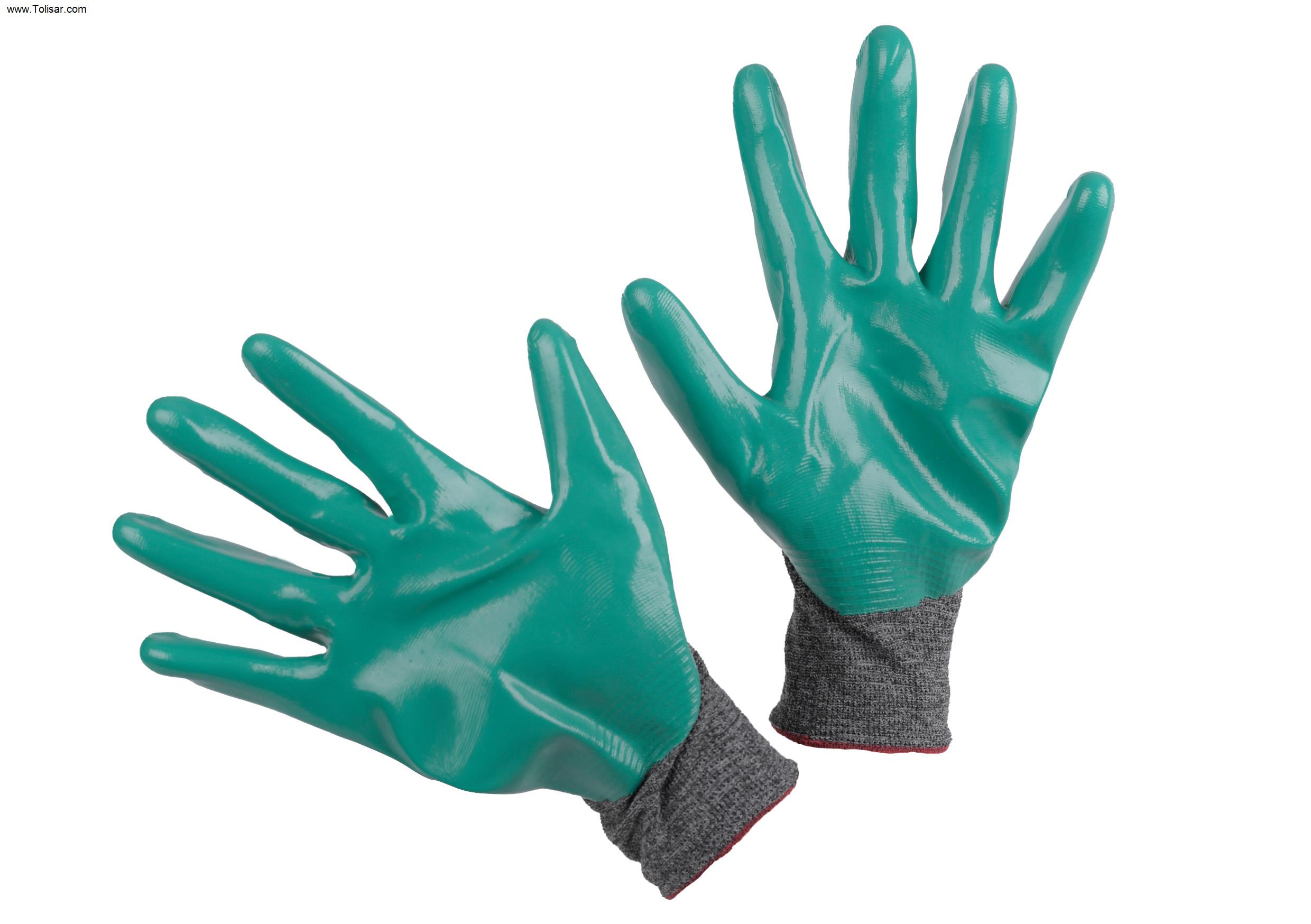 دستکش نتیریل دار 3/4